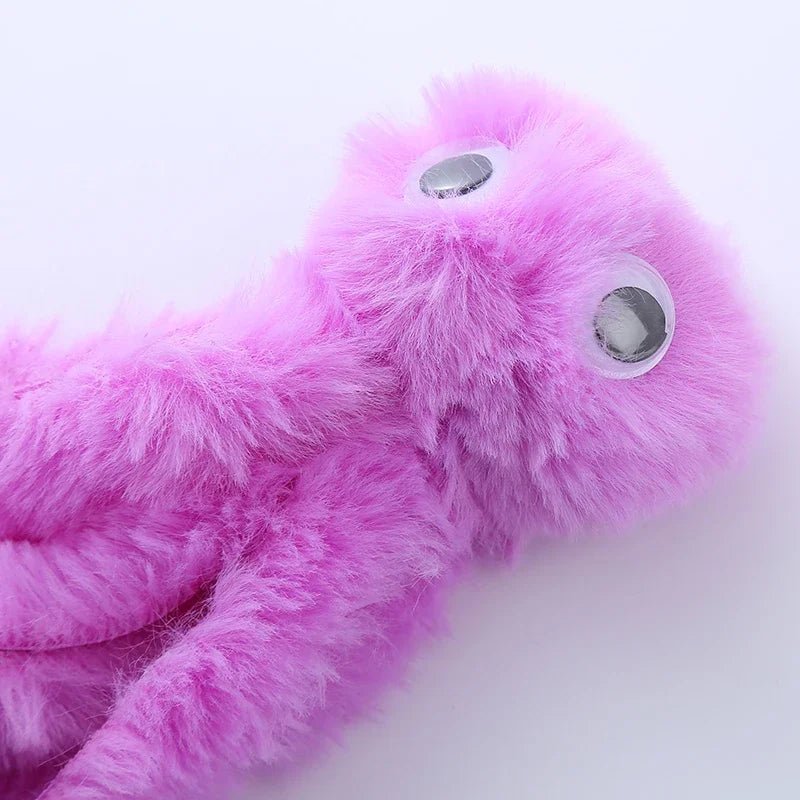 Cute Octopus Plush Cat & Dog Toy | Bite - Resistant Interactive Toy That Keeps Pets Entertained for Hours | Available in Pink, Violet & Multicolor - Holcart