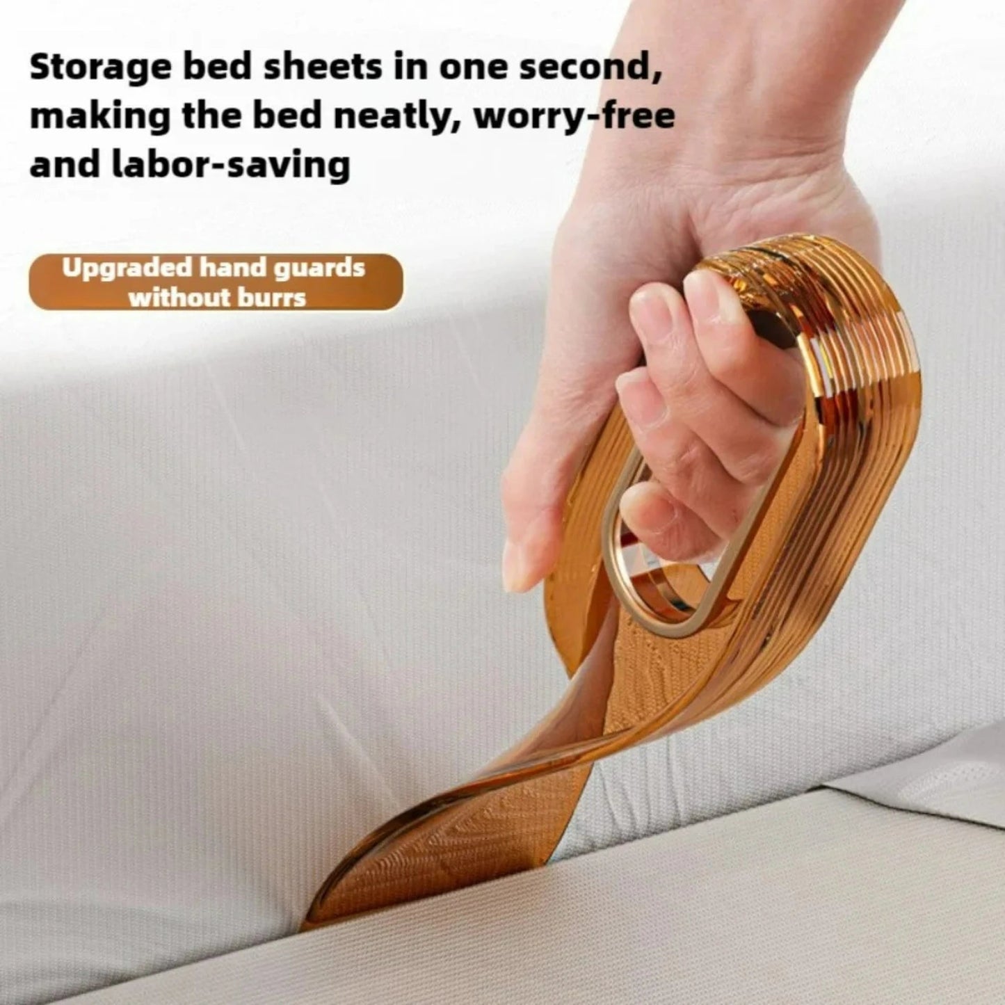 Mattress Wedge Lifter & Sheet Changing Tool – Ergonomic Bed Aid, No Heavy Lifting - Holcart