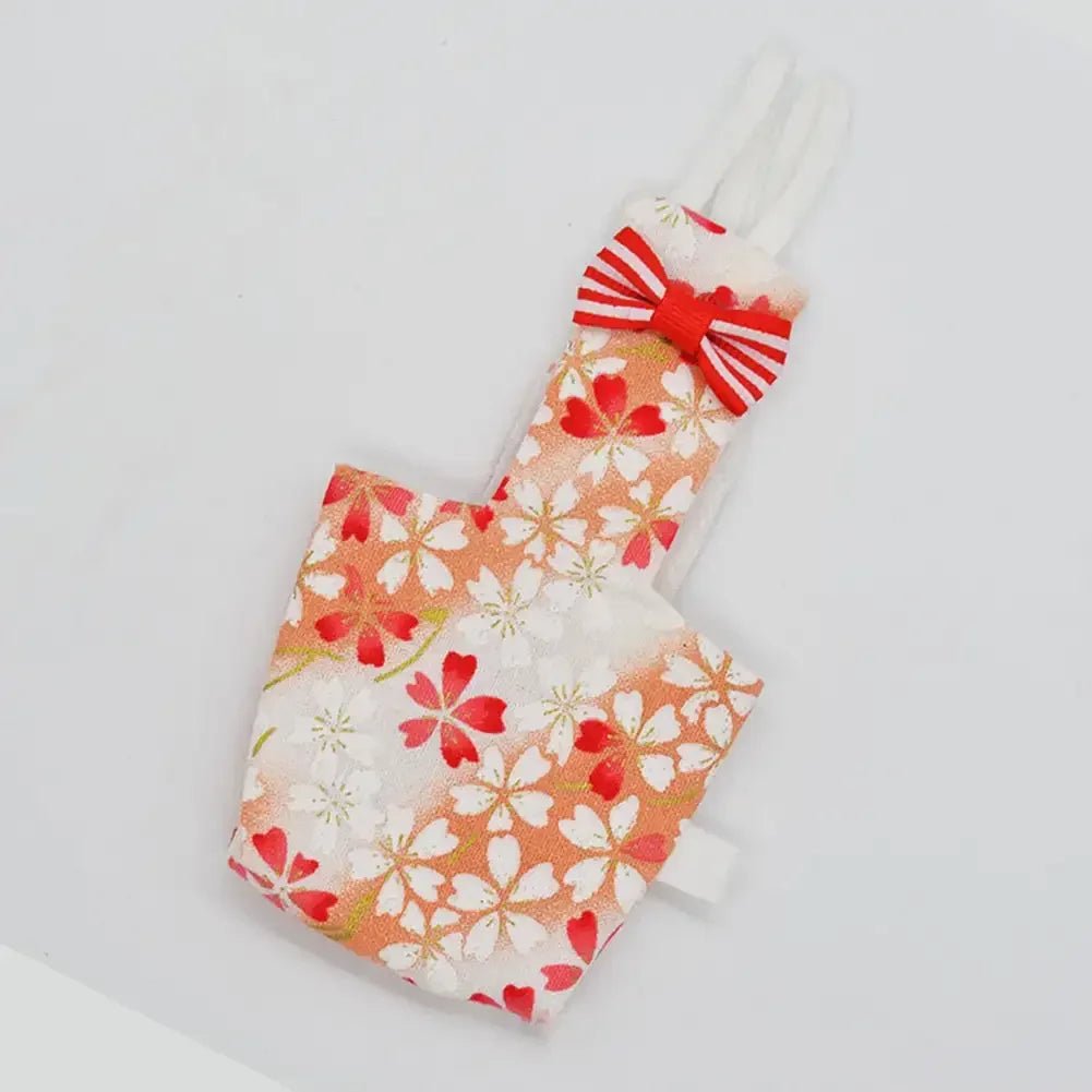 Parrot Diaper Flight Suit with Bowtie | Soft Washable Cotton That Wraps Your Bird in Comfort & Style | 9 Colorful Prints | Sizes XS–XL - Holcart