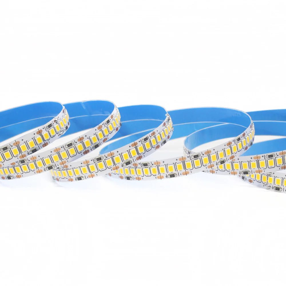 12V LED Strip Light | Ultra - Bright SMD 2835 240 LEDs/m That Glows Evenly & Sticks Firmly | Warm White, Cool White & Natural White | 1m–5m Lengths - Holcart
