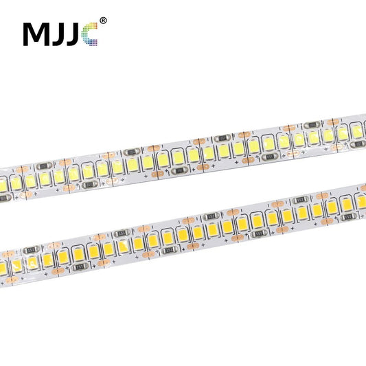 12V LED Strip Light | Ultra - Bright SMD 2835 240 LEDs/m That Glows Evenly & Sticks Firmly | Warm White, Cool White & Natural White | 1m–5m Lengths - Holcart