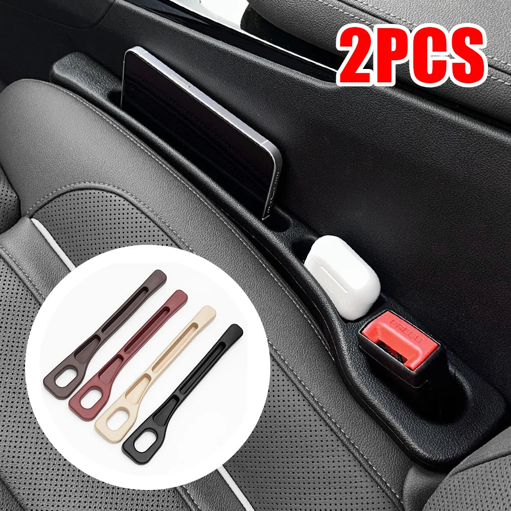 Car Seat Gap Filler & Side Seam Plug Strip | Leak - Proof Universal Fit for All Cars | Phone & Wallet Holder - Holcart