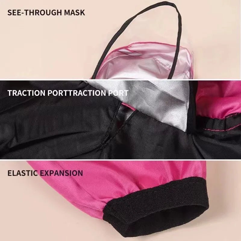 Dog Face Pet Raincoat | Soft Waterproof Hoodie That Keeps Your Pup Dry & Adorable | Lightweight Jumpsuit Jacket for Small to Large Dogs | Sizes XS–4XL - Holcart