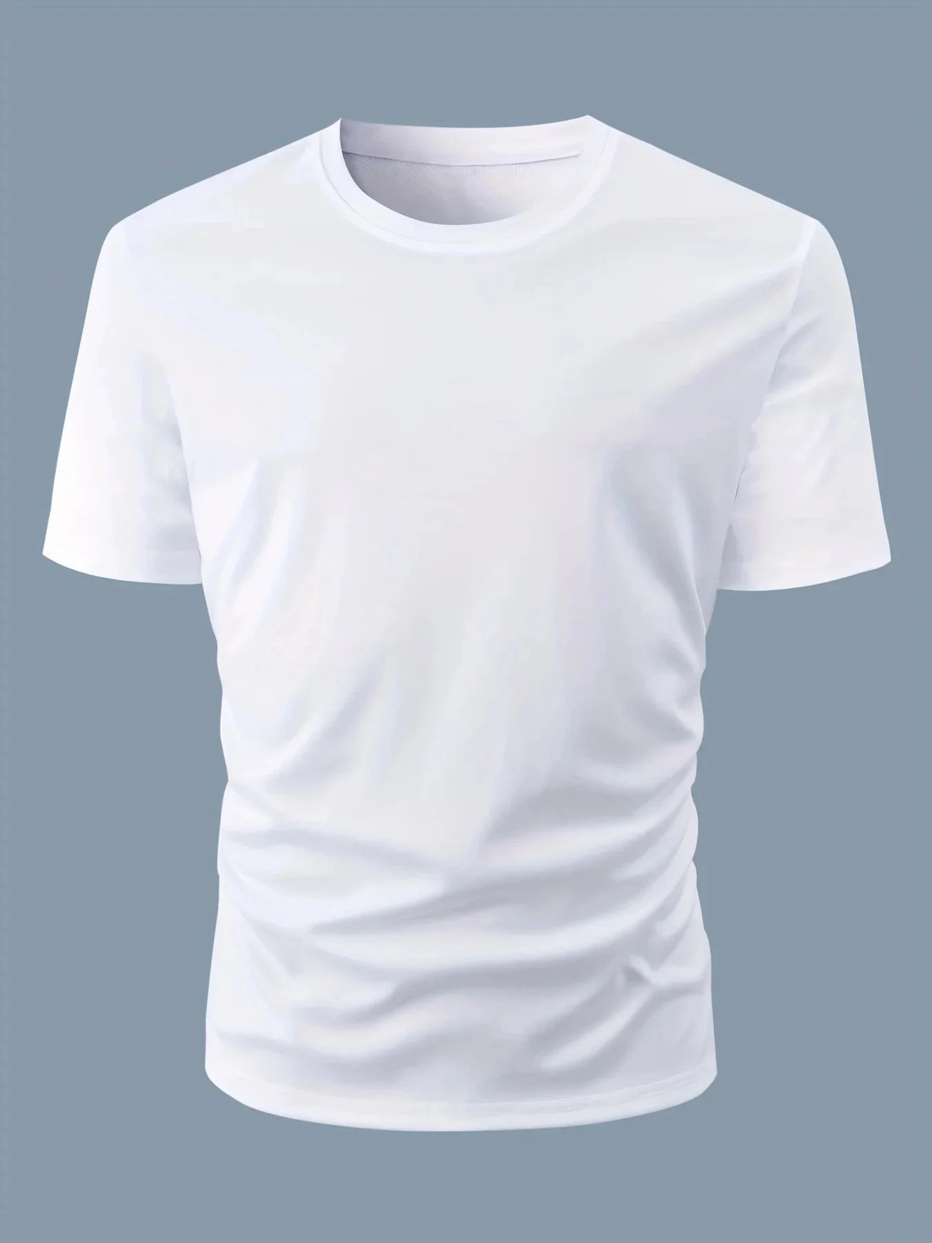 Men's 100% Cotton Letter Print T-Shirt | Soft Breathable Fabric in a Relaxed Loose Fit | Bold High Street Style for All Seasons | Sizes XS–XXL - Holcart