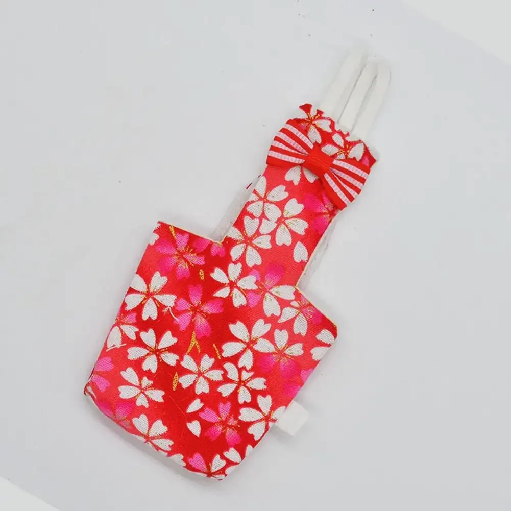 Parrot Diaper Flight Suit with Bowtie | Soft Washable Cotton That Wraps Your Bird in Comfort & Style | 9 Colorful Prints | Sizes XS–XL - Holcart